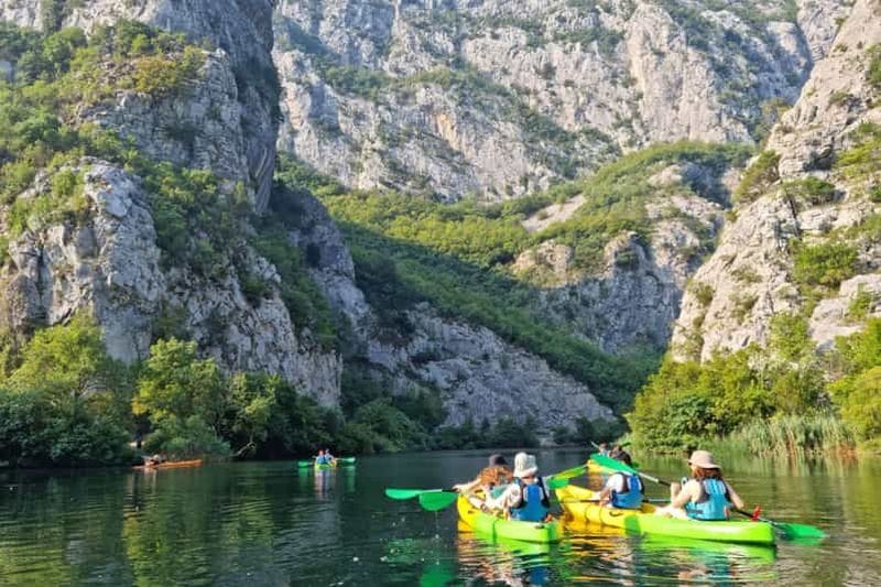 Billet Omiš : location de kayak pour deux sur la rivière Cetina