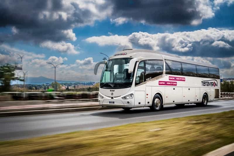 Billet Aéroport de Fiumicino (FCO) : transfert en bus depuis/vers Rome Termini
