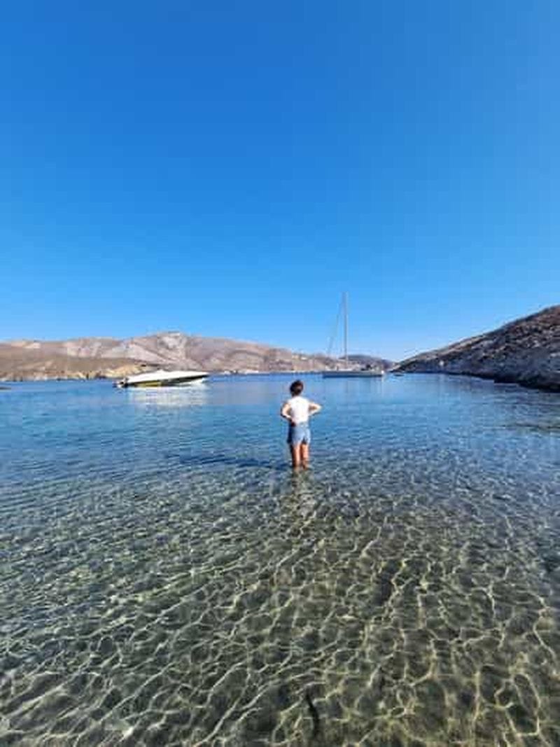 Billet Excursion en bateau et randonnée vers les plages cachées de Syros