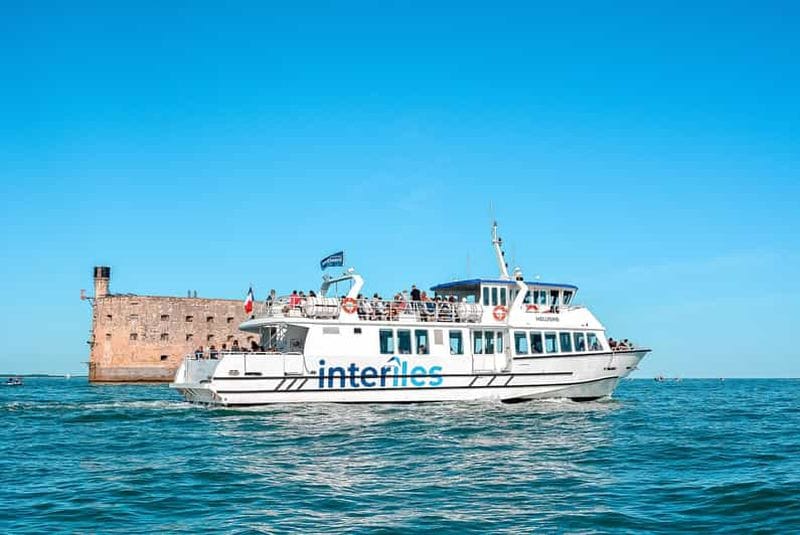 Billet Ile d'Oléron - Boyardville : visite en bateau de Fort Boyard 1h00