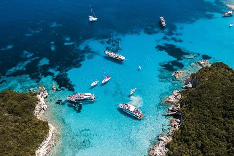 Billet Corfou/Benitses/Lefkimmi : croisière à Paxos, Antipaxos et dans les grottes