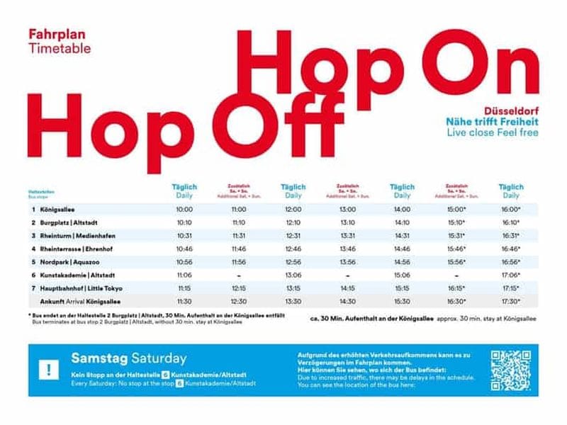 Billet Düsseldorf : billet de 24 heures pour les visites guidées et les excursions
