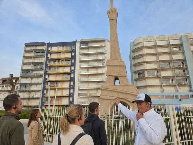 Billet Visite à pied audio-guidé avec un accompagnateur au Touquet Paris-Plage.