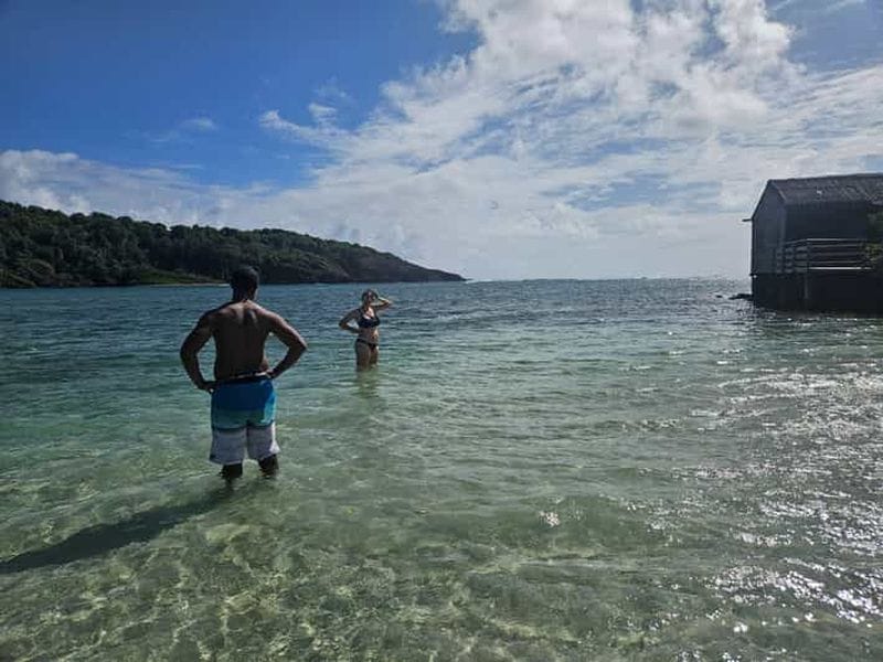 Billet Visite avec Taylor, des fonds blancs et des îlets du François et du Robert
