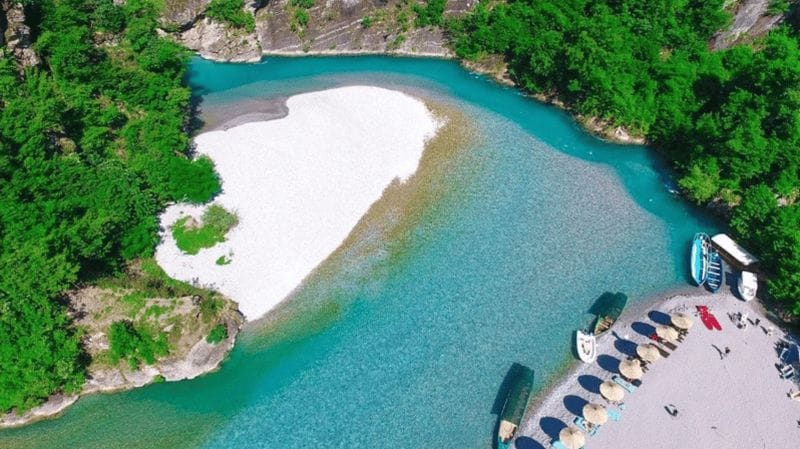 Billet Lac de Koman : sortie en bateau jusqu'à la rivière Shala et retour