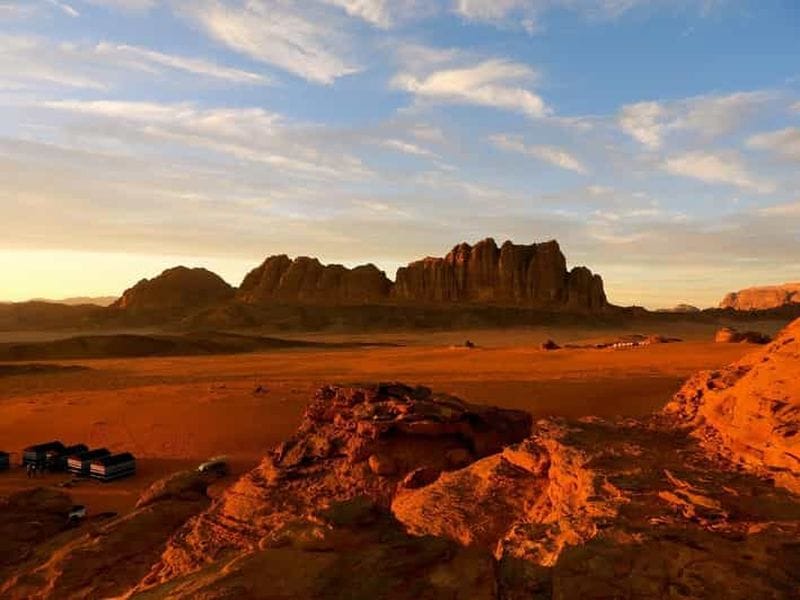 Billet Au départ de Tel Aviv : Circuit de 2 jours à Petra et Wadi Rum Glamping