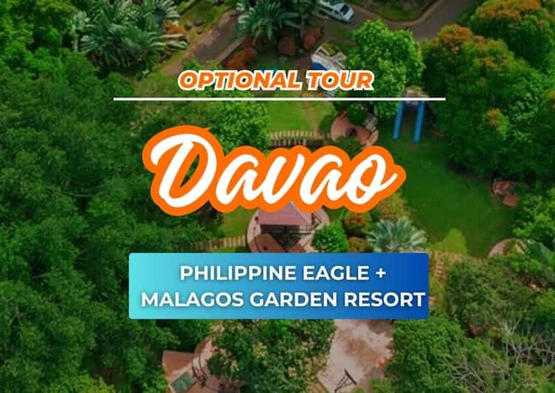 Billet Davao : Philippine Eagle Center et Malagos Garden
