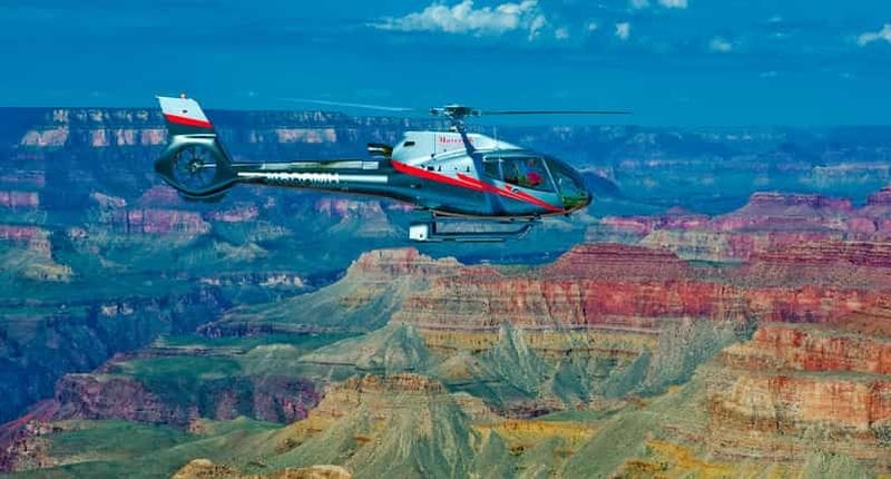Billet Parc national du Grand Canyon : tour panoramique en hélicoptère au-dessus de la rive sud