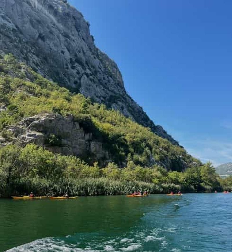 Billet Omiš : 5 heures de kayak sur la rivière Cetina, parc naturel préservé