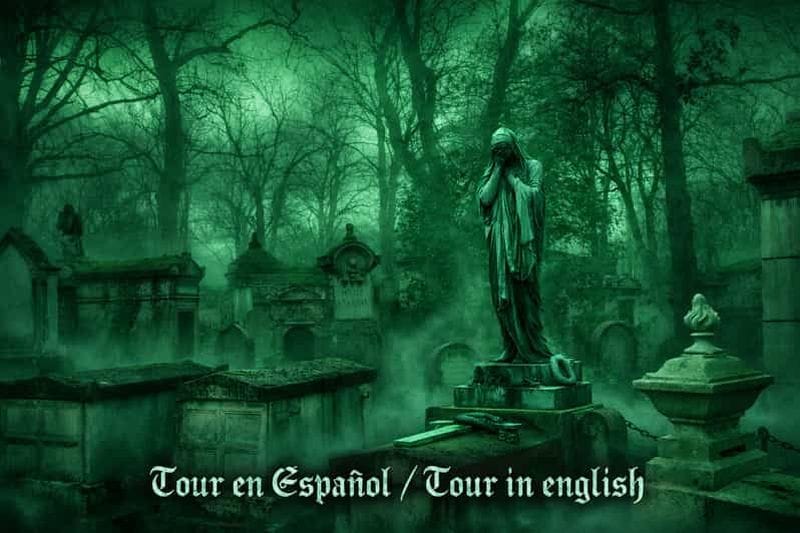 Billet Paris : Mythes et légendes du cimetière du Père Lachaise en espagnol