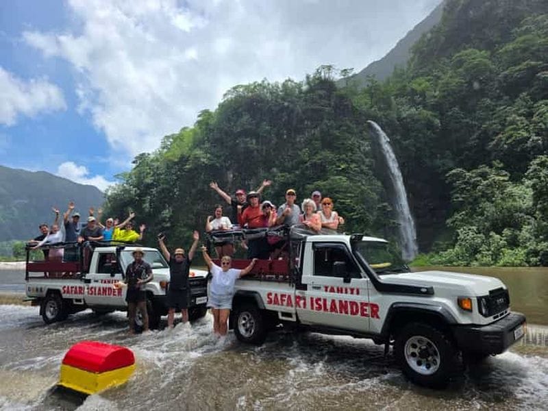 Billet Tahiti Safari Islander Excursion Expedition Discovery 4×4 Papenoo Maroto