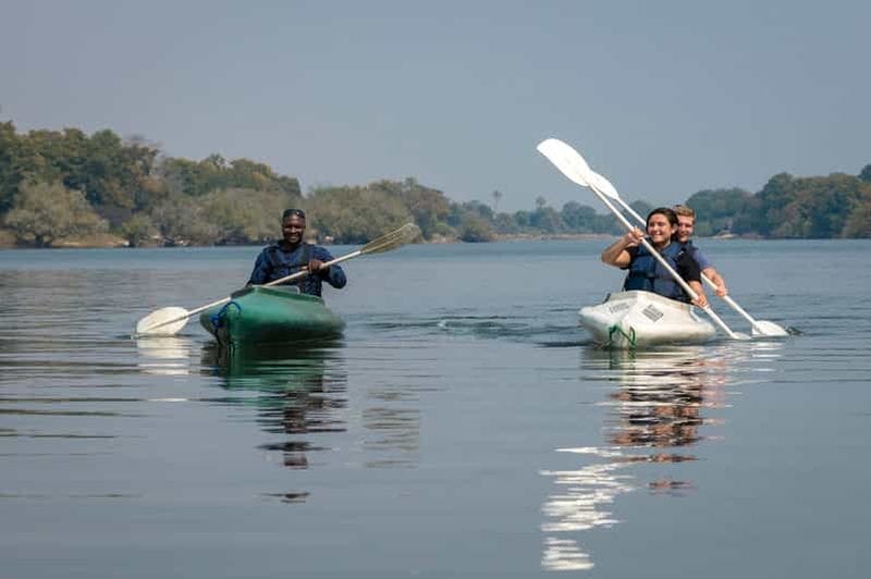 Billet Au départ de Livingstone : Safari en canoë d'une journée ou d'une demi-journée