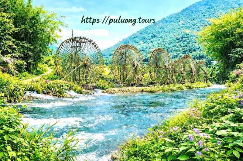 Billet Hanoï ou Ninh Binh : randonnée de deux jours à Pu Luong et séjour dans un éco-resort