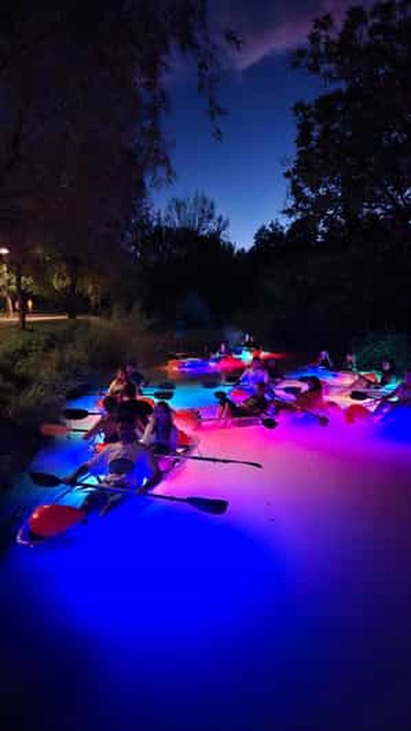 Billet Omiš : sortie nocturne en kayak sur la rivière Cetina avec éclairage