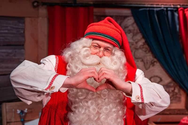 Billet Rovaniemi : Village du Père Noël + balade en traîneau à husky et à rennes