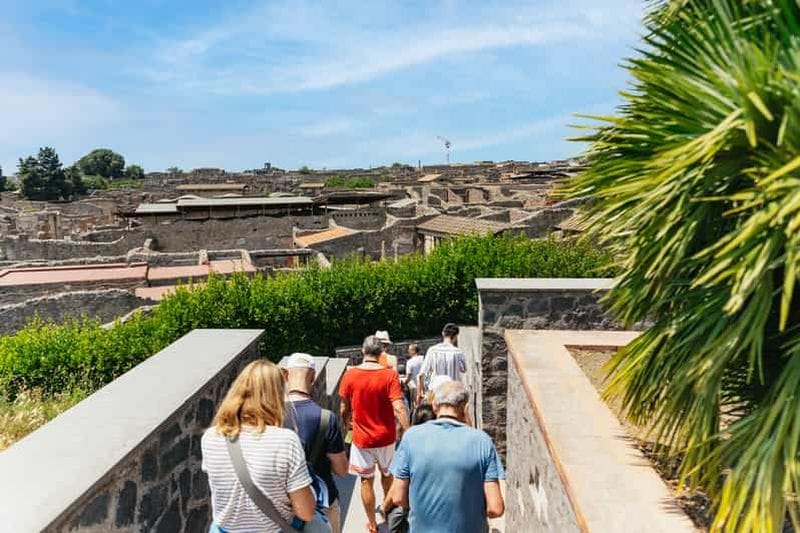 Billet Au départ de Naples : Excursion d'une journée aux ruines de Pompéi et au Mont Vésuve