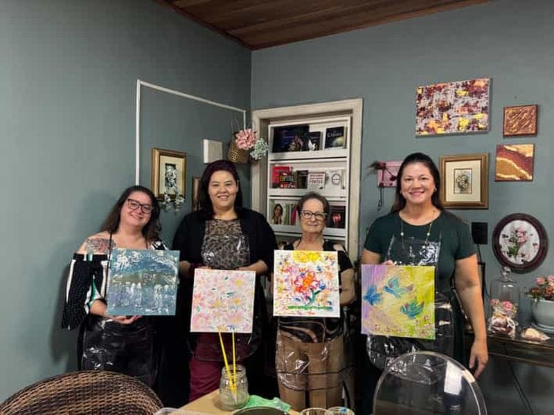 Billet Curitiba : Billet pour un événement de peinture dans l'atelier d'un artiste local