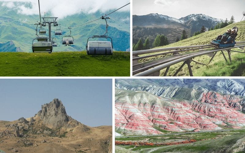 Billet Bakou : lac Rose de Guba, sucres d'orge du Shahdag et Laza / déjeuner inclus