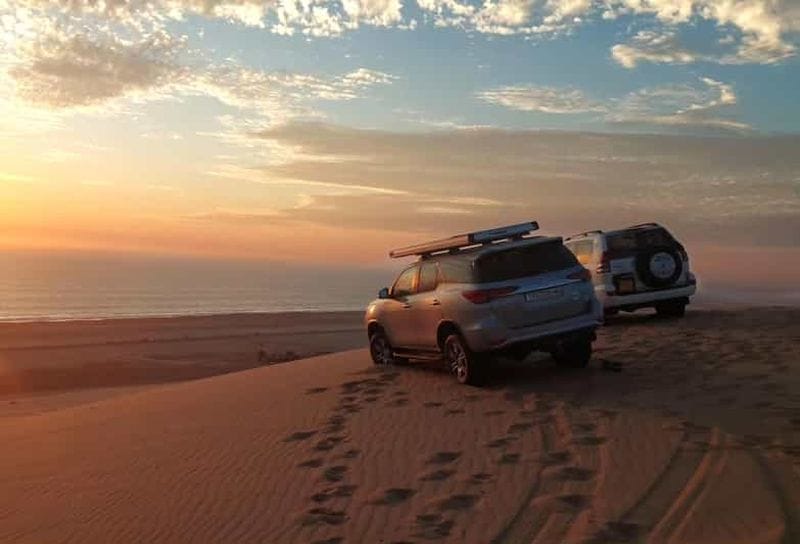 Billet Swakopmund : coucher de soleil sur les dunes du Namib avec en-cas et boissons