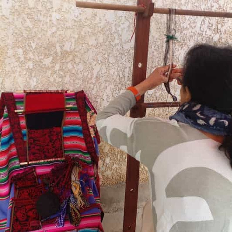 Billet Cours de tissage Jalq'a à Sucre