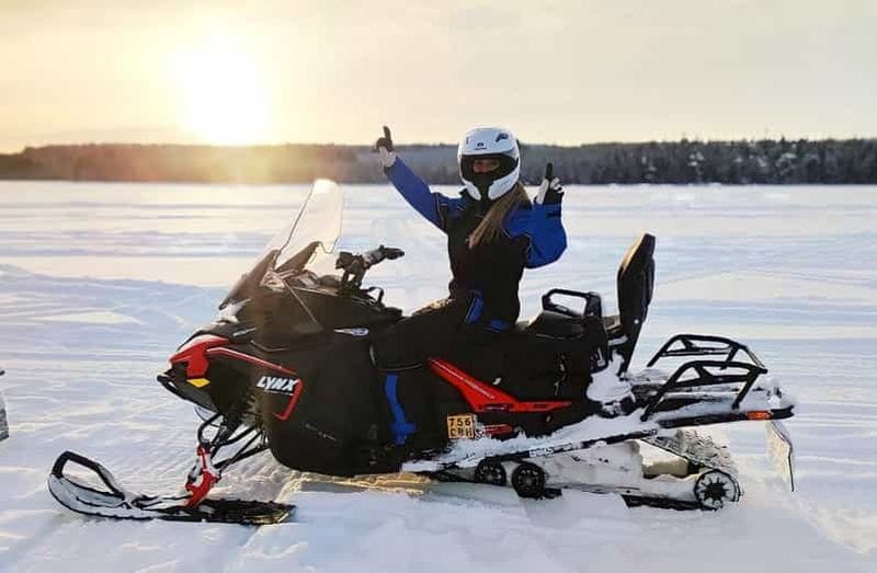 Billet Rovaniemi : safari arctique à bord de motoneiges 2025 neuves