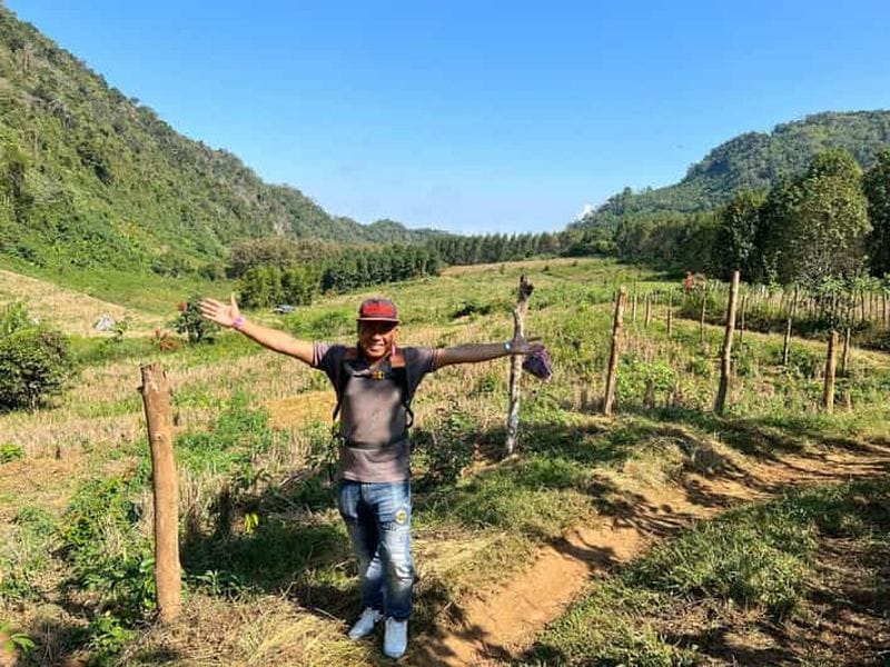 Billet Cascades de Kuang Si, village de Khmu et croisière au coucher du soleil