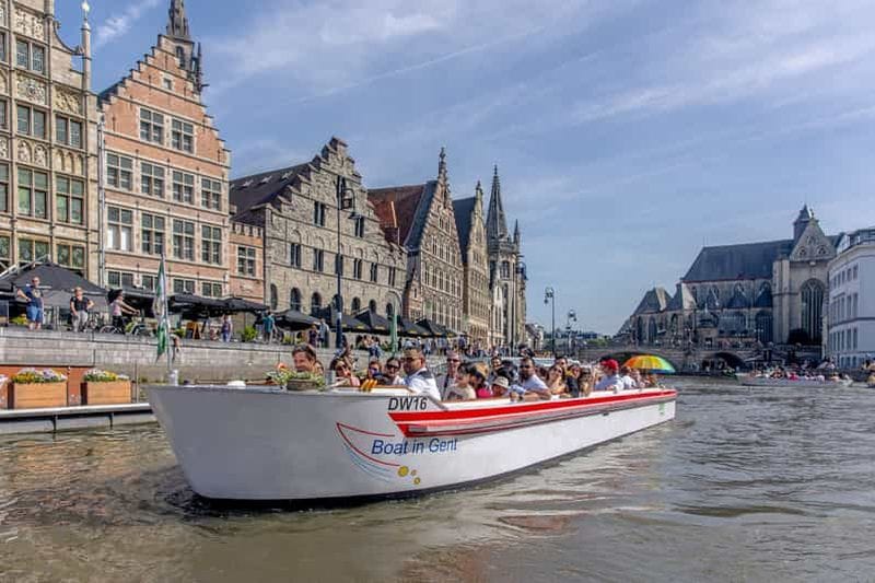 Billet Gand : Le tramway aquatique avec embarquement et débarquement