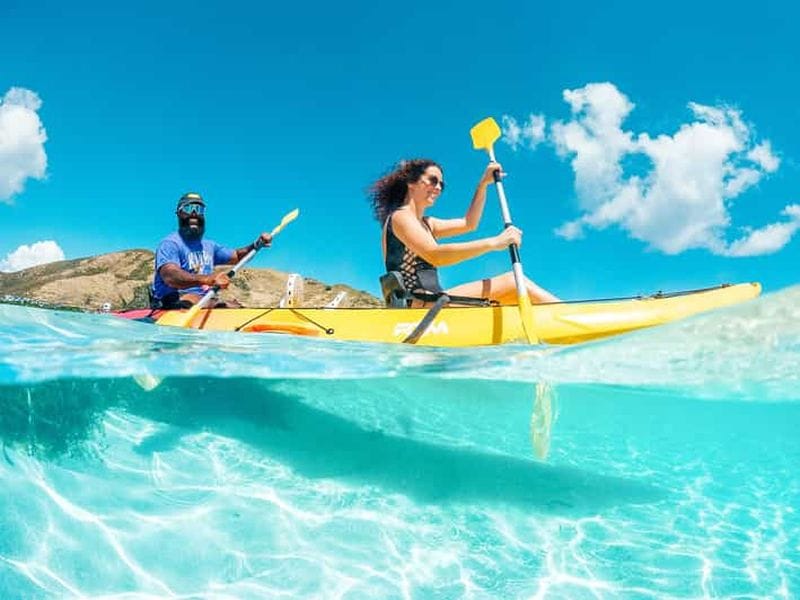 Billet Île Pinel : expérience kayak et plage