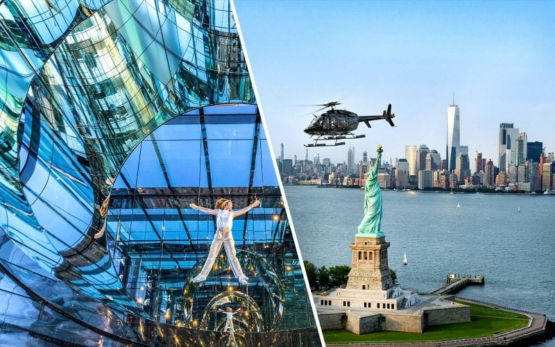 Billet Combo : Billets SUMMIT One Vanderbilt + Visite standard de 15 minutes en hélicoptère à NYC