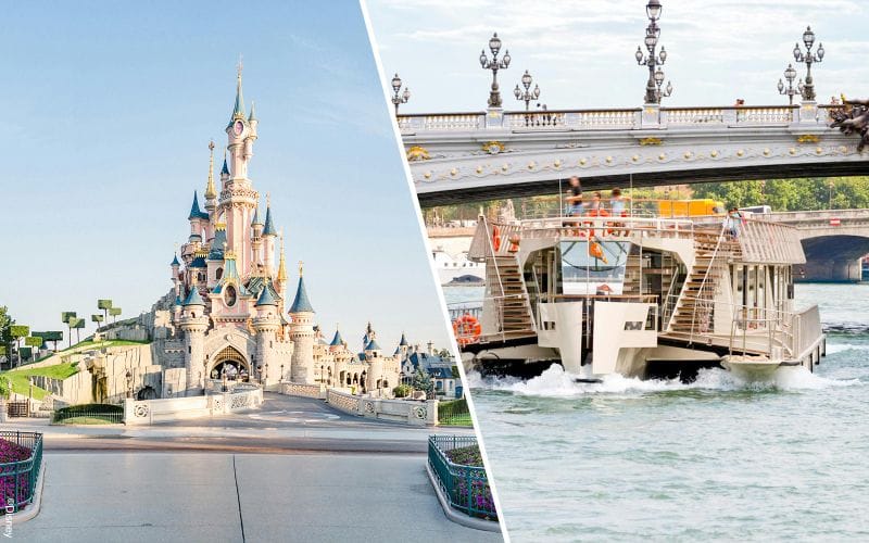 Billet Combo : Billets Disneyland® Paris + Croisière sur la Seine