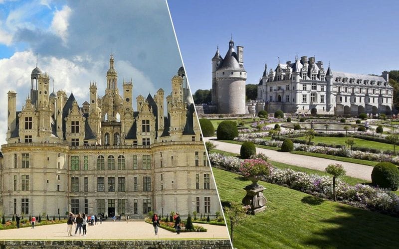 Billet Chambord, Chenonceau & Chaumont Sur Loire