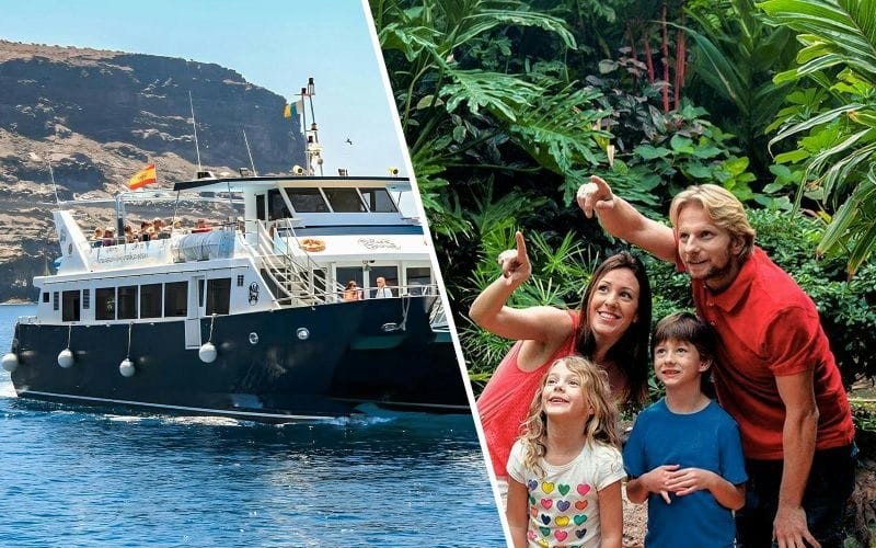 Billet Combo :  Croisière d'observation des dauphins et des baleines à Grande Canarie + billets d'entrée d'une journée pour le Palmitos Park