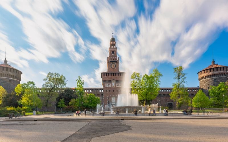 Billet Billet d'entrée au château des Sforza