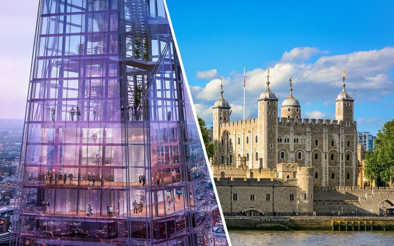 Billet Combo : billets pour The View from The Shard + Tour de Londres