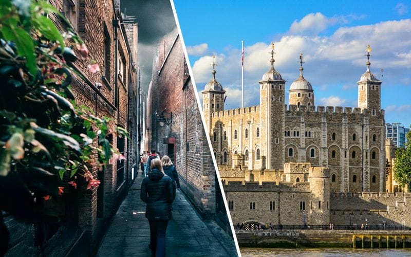 Billet Combo : Visite guidée à pied des lieux de tournage de Harry Potter™ + Billets pour la Tour de Londres