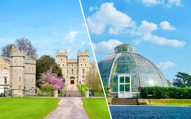 Billet Combo : Billets pour le château de Windsor + Kew Gardens