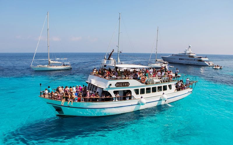 Billet Croisière à Paxos, Antipaxos et les Grottes bleues au départ de Corfou