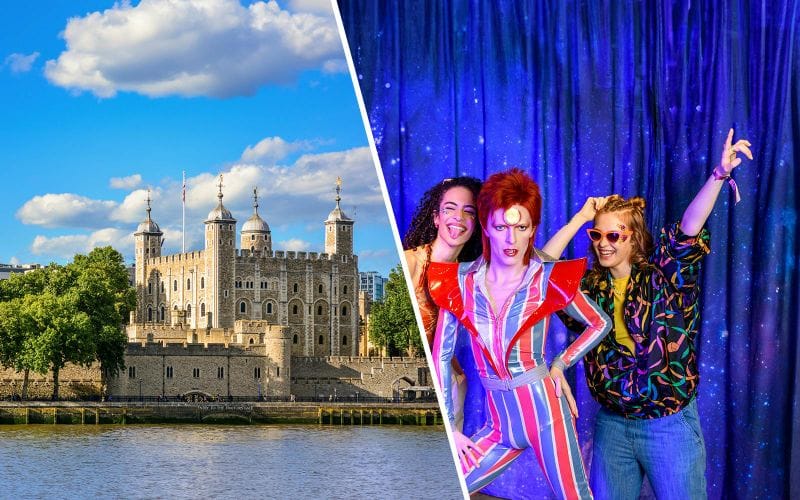 Billet Combo : Tour de Londres avec accès aux joyaux de la Couronne + Billets pour Madame Tussauds Londres