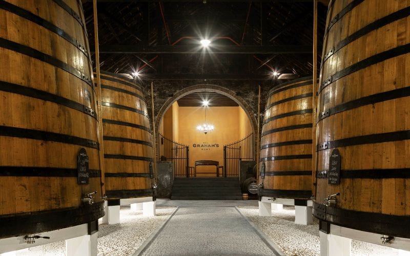 Billet Visite guidée du Graham's Port Lodge avec dégustation dans la salle principale