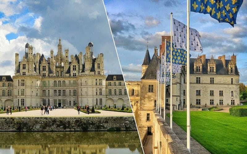 Billet Châteaux de Chambord, Chenonceau et Amboise