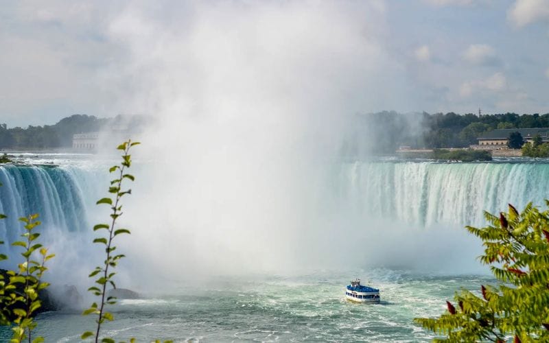 Billet Chutes du Niagara (États-Unis) : Tour en hélicoptère avec croisière Maid of the Mist et Caverne des Vents