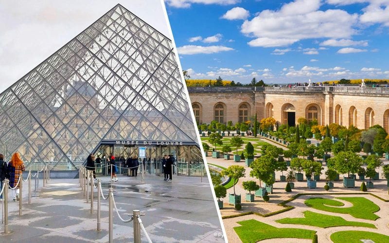 Billet Accès réservé au Musée du Louvre et Expérience Passeport au Château de Versailles