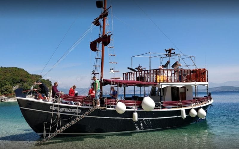 Billet Excursion en bateau d'une journée à Corfou avec barbecue
