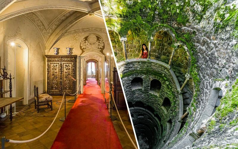Billet Combo : Billets pour le Palais et parc de Pena + Quinta da Regaleira