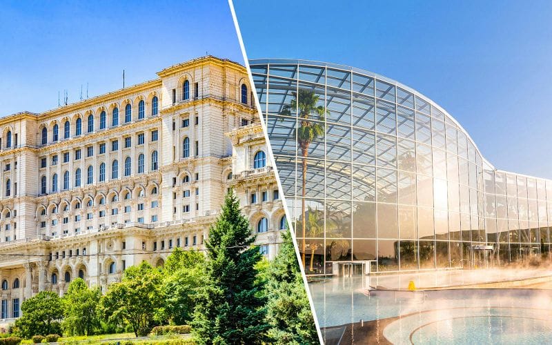 Billet Combo : Billets d'entrée aux Thermes de Bucuresti + Visite pour les billets coupe-file du Palais du Parlement