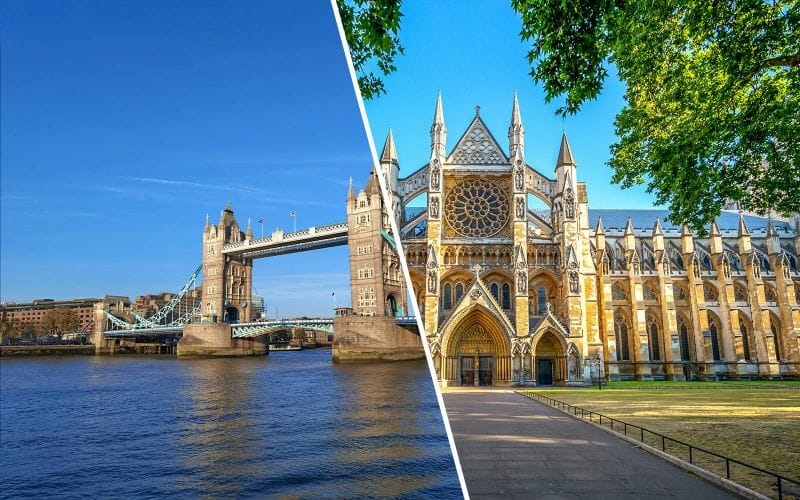 Billet Combo : Billets pour Tower Bridge + Abbaye de Westminster