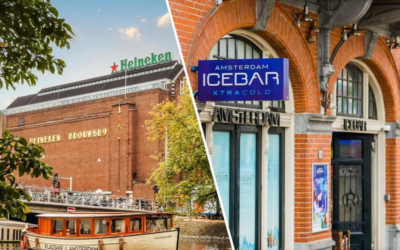 Billet Combo : Billets coupe-file pour l'Heineken Experience + Xtracold Icebar Amsterdam