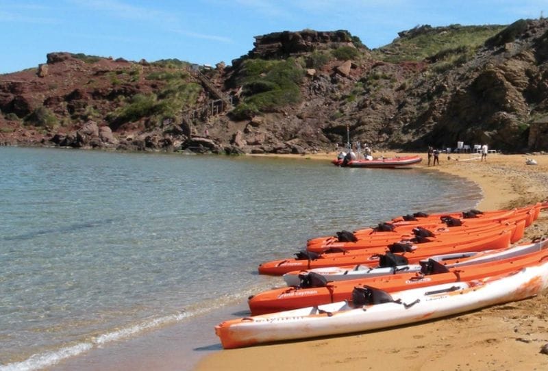 Billet Excursion en kayak avec snorkeling à Minorque