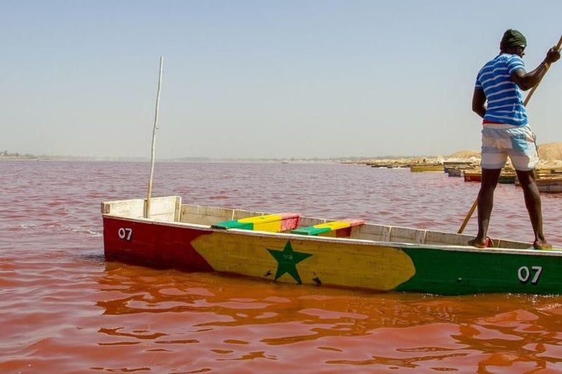 Billet Excursion au Lac Rose depuis Dakar