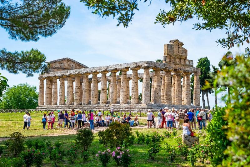 Billet Visite guidée du Parc Archéologique de Paestum